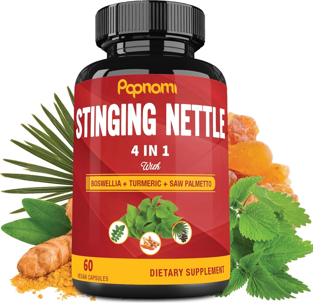 Boswellia, Turmeric & Saw Palmetto - Ortak, Vücut Yönetimi, Cilt, Saç ve Immunity için 2 Ay Supply