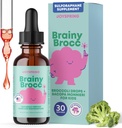 Çocuklar için brokoli Supplement | Sulforaphane & Bacopa Monnieri Drops | Supports Cognitive Function | Vegan & Kid-Friendly