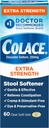 Colace Extra Strength Stool Αποσκληρυντής Απαλής Αποτελεσματικής Δυσκοιλιότητας, #1 Doctor Recommended Stool Αποσκληρυντής Brand, 250 mg Docusate Κάψουλες, 60 Count (Pack of 1)