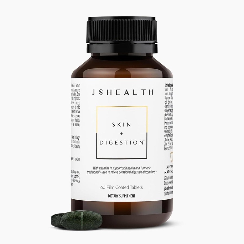 JSHealth Vitamins Skin and Digestion Formula 