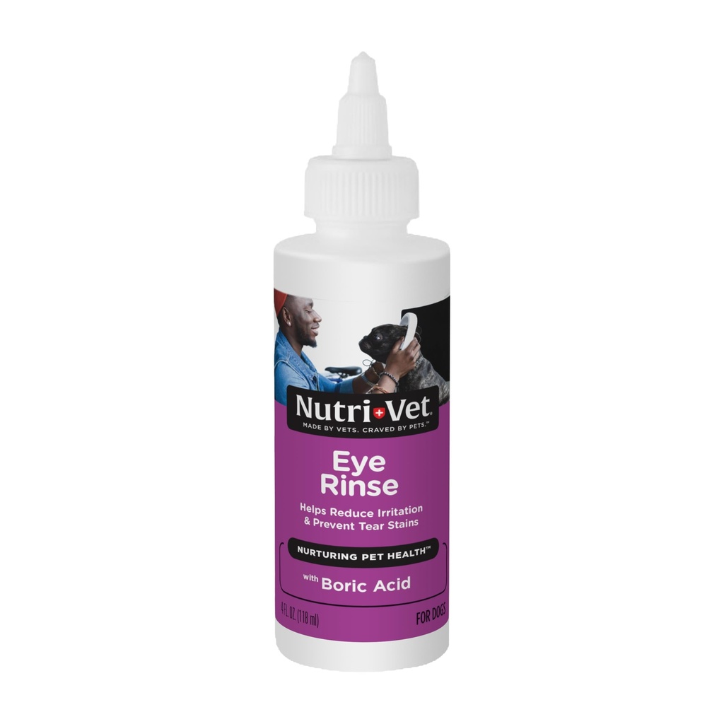 Köpekler için Nutri-Vet Eye Rinse, Dog Tear Stain Rer, Eye Lavabo, Pet Puppies, Puppy Malzemeler, Pet Güvenli Formula, Vet Formula, Önleme, 4oz