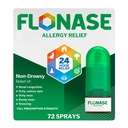 Flonase Alerji Yardımı Nasal Sprey, 24 Saat Drowsy Anti Allergy Tıp, Ölçümlü Nasal Mix - 72 Spreys - Fall and Mevsim Alerjisi