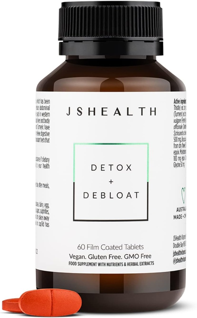JSHealth Vitamins Signature Sche, Saç + Enerji, Detox + Debloat ve Skin + Digestion Supplements