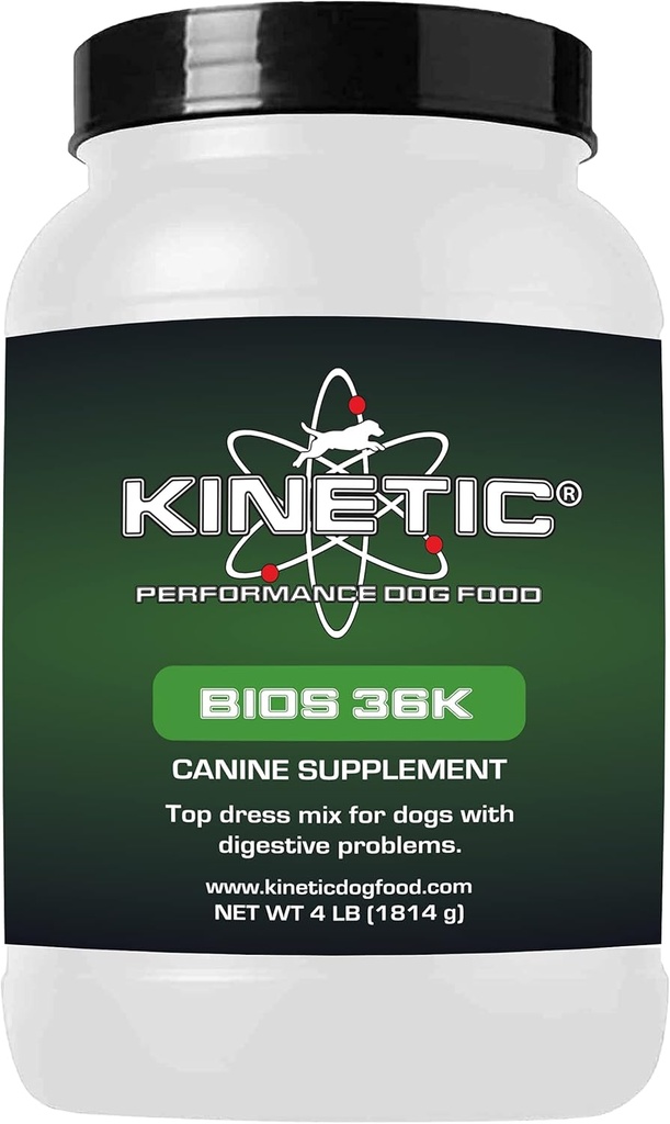 Köpekler için Kinetik Performans Köpek Gıda Probiyotikleri (Bios 36K)