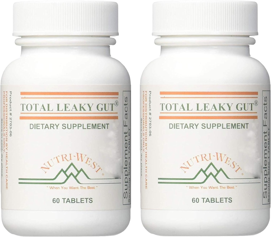 Nutri-West - Σύνολο Leaky Gut 60 (2 Pack)