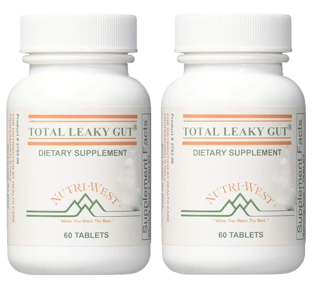 Nutri-West - Σύνολο Leaky Gut 60 (2 Pack)