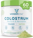WONDERCOW Colostrum Supplement Powder for Gut Health, Immune Support, Mus Recovery & Wellness 