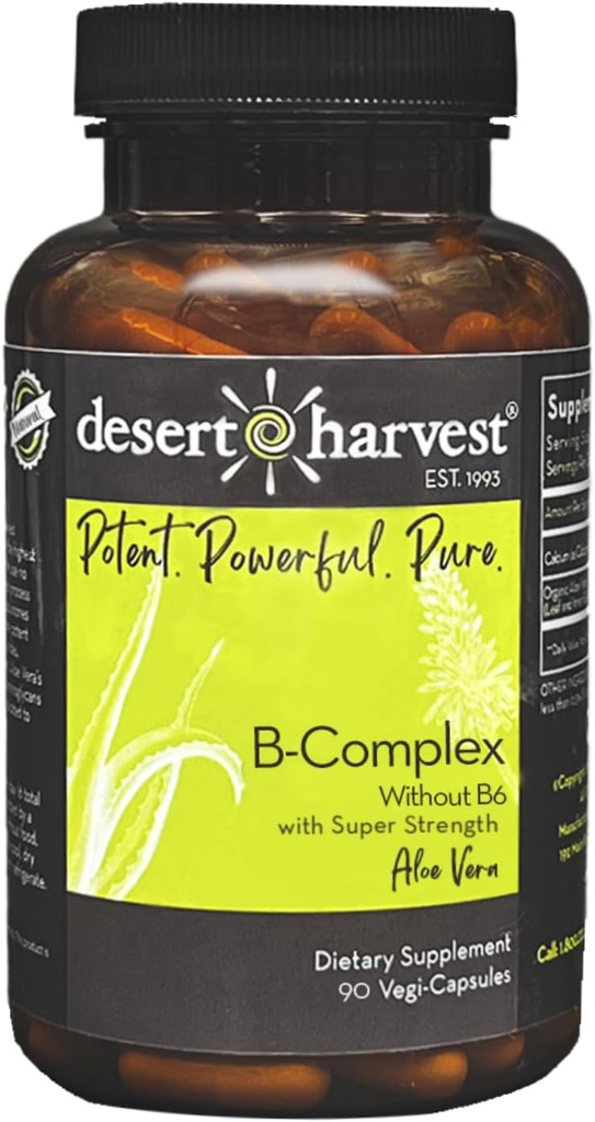 Desert Harvest B-Complex - B6 olmadan 90 Capsules