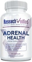 Araştırma Gerçekleştirilmiş Adrenal Destek - 60 Capsules - Support Adrenal Gland Function, Boost Energy, Balance Cortisol - Mushrooms, B-Vitamins, Bioflavonoids, BioPerine