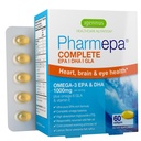Igennus Pharmepa EPA 668mg & DHA 334 mg Omega-3 Fatty Acids 1000 mg, IFOS sertifikalı, rTG Form, Yüksek Potency Fish Oil Plus Omega & 9 from GLA Evening Primrose Oil, Lemon Flavor, 60 Softgels