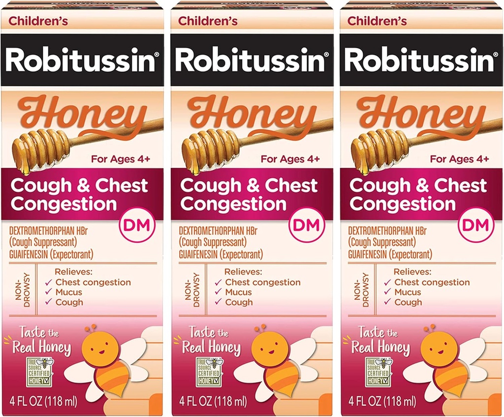 Robitussin Çocuk Honey Cough & Chest Congestion DM