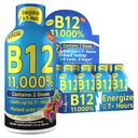 Enerji Vitaminleri, Karma Berry Flavor, Enerji Saatleri, 1.93 Fl Oz, 12 Kont