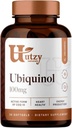 Utzy Naturals Ubiquinol | 100 mg | High Abpole Patented CoQ-10 (Kaneka®) | Heart Health & Energy Support | Made in USA | 30 Softgels