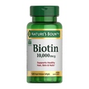 Nature's Bounty Biotin Hair Skin ve Nails, Sağlıklı Saçlar, Cilt ve Çiçekler, 10.000 mcg, 120 Softgels ( 1)