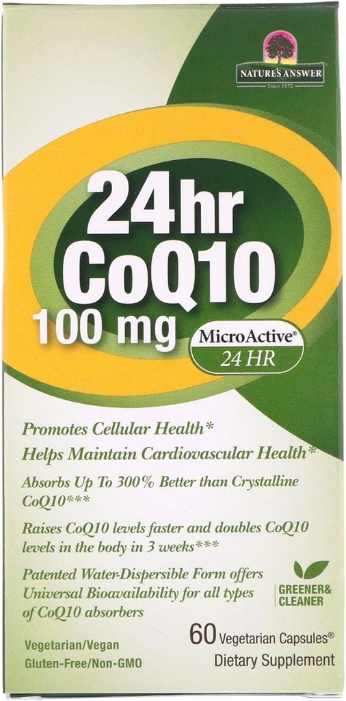 Genceutic Naturals Coq10 24hr 100mg
