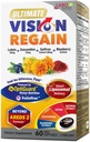 Διατροφή LABO Ultimate VisionREGAIN, Βιταμίνη ματιών πέρα από AREDS 2 Φόρμουλα με λουτεΐνη, Zeaxanthin, εκχύλισμα σαφράν, Βατόμουρο για την υγεία της ωμοπλάτης και της αμφιβληστροειδούς, Κόπωση ματιών, υποστήριξη νυχτερινής όρασης 60 κόμητες
