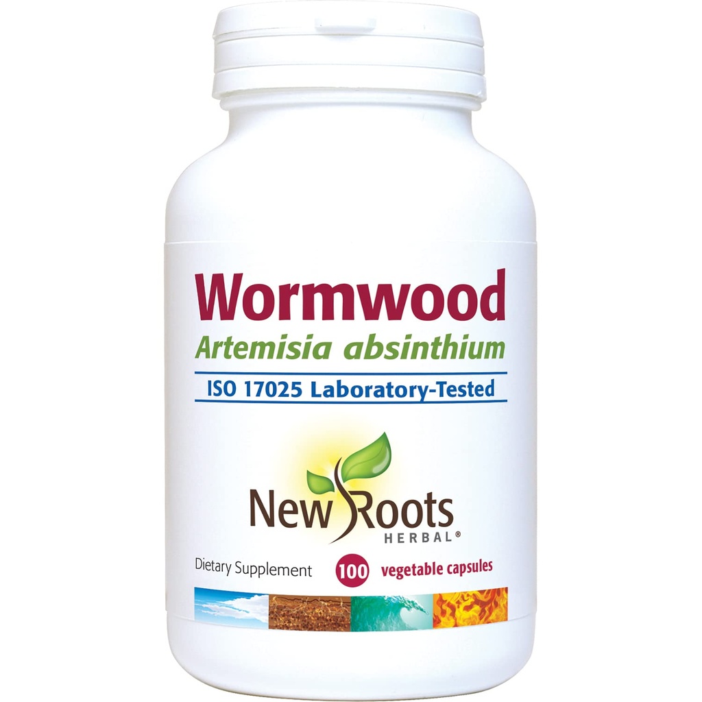 YENİ ROOTS HERBAL Wormwood (100 Veg Caps) - Appetite, Digestion and Intestinal Balance Support - Non-GMO & Gluten Free