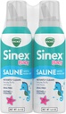 VICKS Sinex Baby Saline Nasal Mix, Drug Free Gentle Nasal Mist, Instantly Clears Everyday Thingsy Little Noses, Soothes & Hydrates, Safe For Daily Use, Gentle For All Ages, 5 OZ x 2