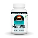 Source Naturals L- Glutamine, Free Form Amino Acid που υποστηρίζει τη μεταβολική ενέργεια*, 500mg - 100 δισκία