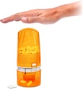 Pill Dispenser - Κάτοχος φαρμακευτικής αγωγής για ενήλικες & ηλικιωμένους - Χαρακτηριστικό κλειδώματος - Αρθρίτιδα Φιλικό - Ένα Push, Ένα Χάπια - Απροσάρμοστη & Υγιεινή - 75 Στρογγυλά δισκία