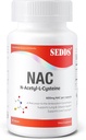 Tamamlar, N-Acetyl Cysteine (NAC) 600 mg, 60 Veg Capsules - Non-GMO, Gluten Free Free