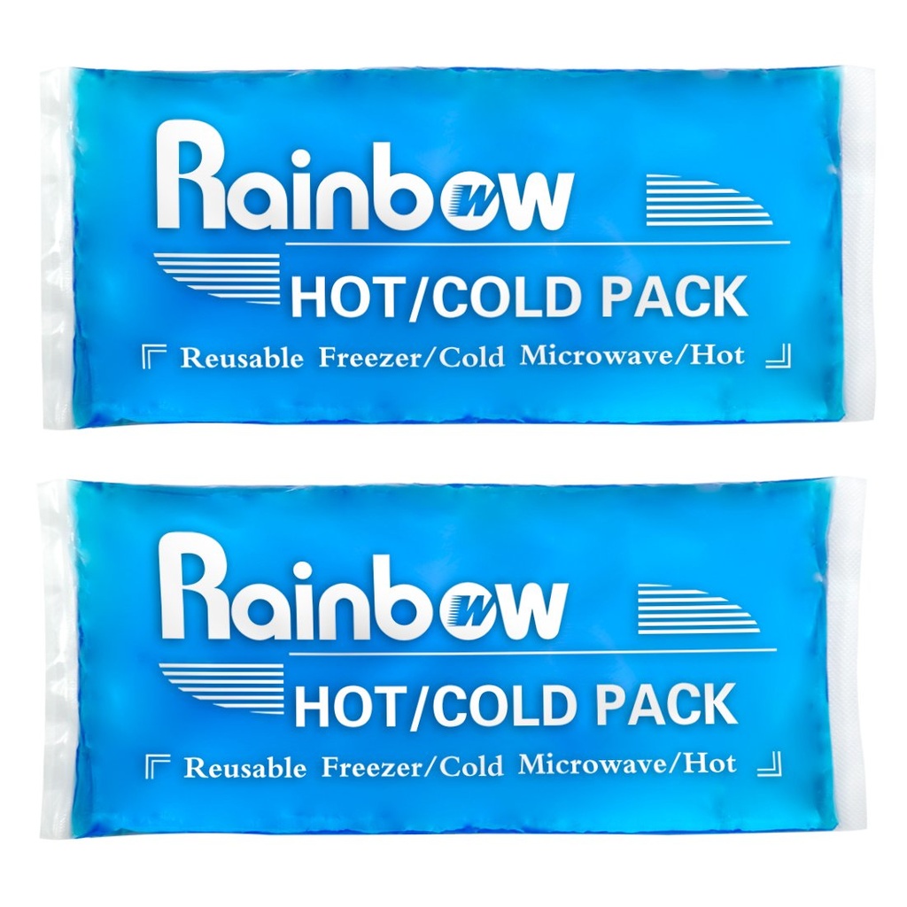 Soft Ice Packs Reusable Gel Pack 2, Hot ve Cold Gel Ice Packs For Injuries, Headaches, Joint Pain Relief, Comfort Ice Pack Esnek Terapi on neck, Ankle, Diz, Leg, Omuz, Elbow, Bile, Ayaklar, Elbow