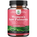 Extra Strength Saw Palmetto for Women 500mg - DHT Blocker for Women 30-Day Supply - Hair Vitamins for Hair Loss Supplement - Pure Saw Palmetto Extract Capsules with Maca Root & Biotin - 90 Count