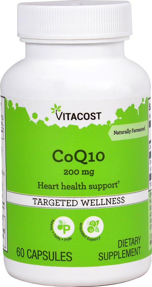 Vitacost CoQ10- 200 mg - 60 Καψάκια