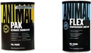 Animal Pak - All-in-One Vitamin & Supplement Pack & Flex -Complete Ortak Destek Supplement - Contains Turmeric Root Curcumin - Helps Tamir & Restore Ortakları - 44 Packs