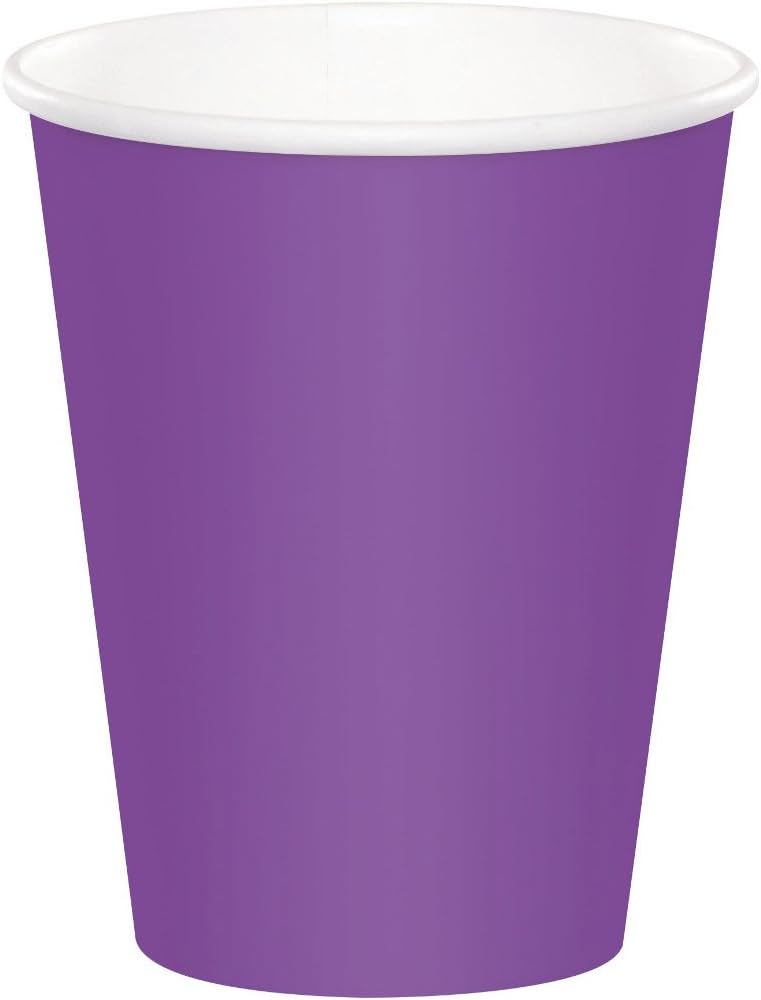 Creative Converting Amethyst Paper Cup, 24 Count (4000 of 1), Mor