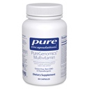 Pure Encapsulations PureGenomics Multivitamin - Common Genetic Variations - Vitamin A,B,C,D,E, K & Minerals - 60 Capsules