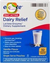 Equate Fast Acting Dairy Relief Lactase Enzyme Diyeter Supplement Vanilla Flavor Katlanabilir Tabletler 32 Kont ( 1) + CreativeAndBundle Version