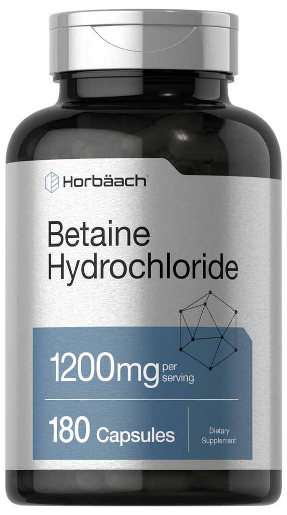 Horbäach Betaine HCl 1200mg 