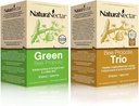 NaturaNectar Natural Bee Propolis Sche - Trio ve Green Propolis - Immune, Memory ve Focus Support * - Şişe başına 60 Capsules