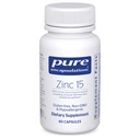 Pure Encapsulations Ψευδάργυρος 15 mg - Ψευδάργυρος Picolinate συμπλήρωμα για την υποστήριξη του ανοσοποιητικού συστήματος, την ανάπτυξη και την ανάπτυξη - για την επούλωση τραύματος - 60 κάψουλες
