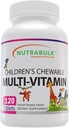 Çocuk Chewable Multi-Vitamins - Çocukları Desteklemek - ABD-Made, Immune, Bone, Brain & General Being- Vegan & Gluten Free - 120 Cherry Tabletler