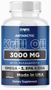Dr. JOEL'S MOM NUTRIX Antarctic Krill Oil Supplement - 150 Softgels - Υψηλή απορρόφηση EPA, DHA, Ασταξανθίνη & Φωσφολιπίδια - Δεν Fishy Επίγευση Όπως το ιχθυέλαιο - Κατασκευάζεται στις ΗΠΑ