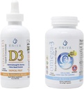 Eniva Omega 3 Premium Fish Oil High EPA/DHA ve Sıvı Vitamin D3 (120 mL) Doktor Hızlı Apsiyon için Formüle edildi