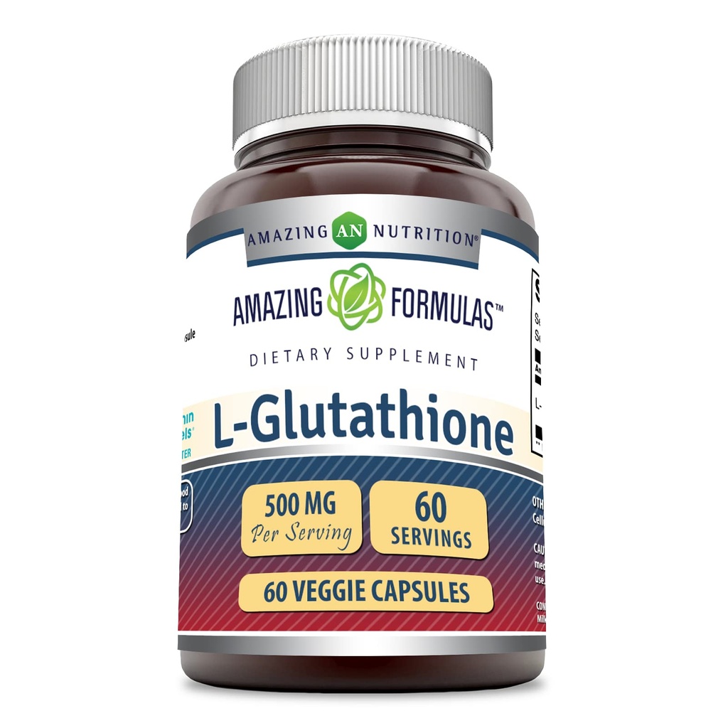 Amazing Formulas Μειωμένη L-Γλουταθειόνη συμπλήρωμα 