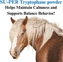 SU-PER Tryptophan Horse Calming Supplement - Διατήρηση ηρεμίας και υποστηρίζει ισορροπημένη συμπεριφορά - 2,5 Λίρες, (2 Pack)