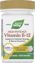 Doğanın Yol Vitamini B-12 Lozenges, Lozenge başına 2.000 mcg B12, Destek Hücreleri Enerji & Nerve Function*, No Gluten, Vegan, Cherry Flavored, 100 Count (Pazarlama)