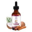 C60 Power Cinnamon Flavored C60 In Organic MCT Coconut Oil - Erkekler ve Kadınlar için Doğal Sağlık Desteği,% 99.99 Pure Sublimated C60, Discovers Energy, mental Clarity, & Stamina - 2 fl oz Şişe