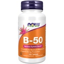 Şimdi Gıdalar Tamamlar, B-50 mg, Enerji Üretimi *, Nervous System Health*, 100 Tablet