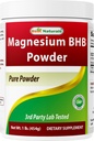 En İyi Doğallar Magnezyum BHB Toz 1 Lb