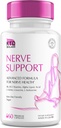 Neuropati 828 mg için Nerve Kurtarıcısı, Gelişmiş Nerve Destek Tamam, Sağlıklı Ayaklar için Yeni, Alfa Lipoic Asit ile En İyi Regen, B6, B12-60 Capsules