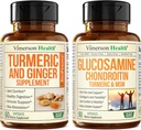 Turmeric Supplement ve Ginger Root Joint Support Supplement & Glucosamine Chondroitin MSM ve Turmeric Supplement