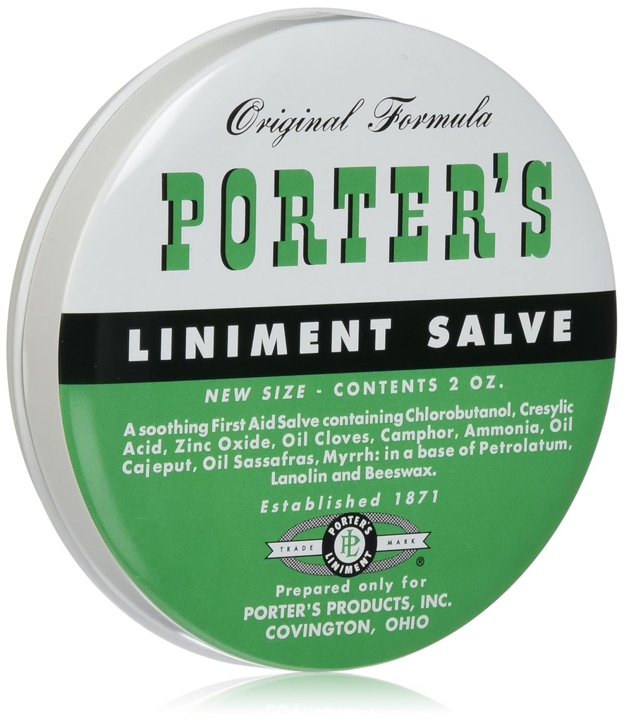 Porter'ın Liniment Salve, 2 Ounce