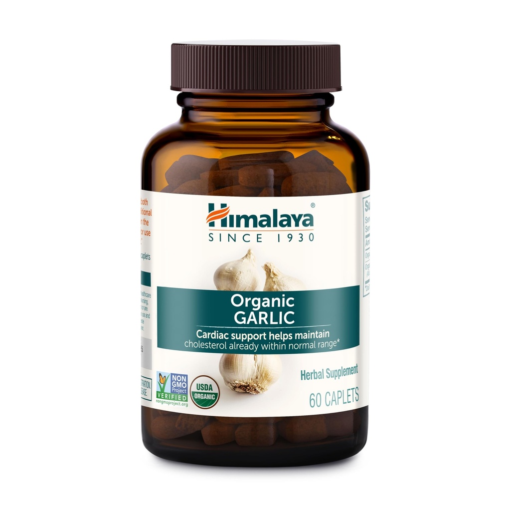 Himalaya Organik Metaboli - Lipid Metabolism ve Immune Desteği için herbal Supplement - Vegan, Non-GMO, Gluten Free, 1400 mg, 60 Caplets