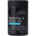 Spor Araştırması Omega-3 Fish Oil, Triple Strength, 180 Softgels