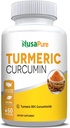 NusaPure Turmeric Curcumin 600 mg 60 Capsules Turmeric% 95 Curcuminoids Diyetary Supplement